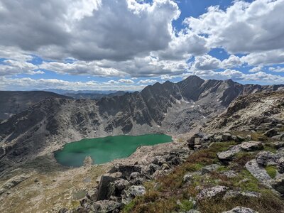 View from Halo Ridge.