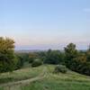 View from Radar Hill during sunset.