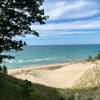 View of Lake Michigan on Trail 9.