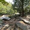 Trail along river bank