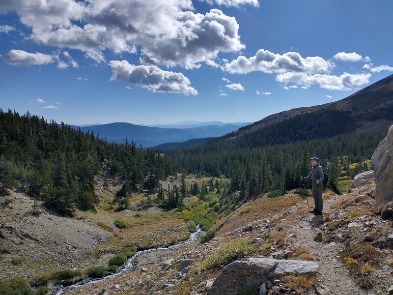 Frenchman's Creek approach toward Mt Harvard