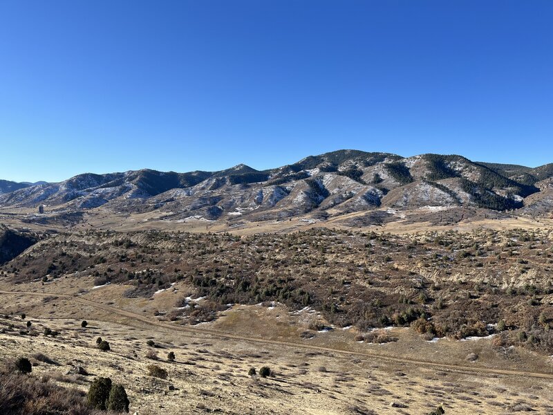 Lookout over Deer Creek Canyon