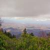 View from Rocky Spur Overlook at turn.