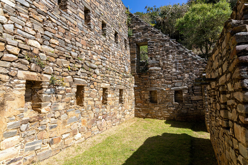 The palace of Choquequirao