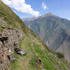 Crossing the Llama Terraces