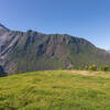 Looking back towards the mountain range north of Choquequirao.