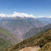 Looking at the confluence of Rio Blanco and Rio Apurimac.