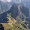 Machu Picchu and Huayna Picchu Mountain.