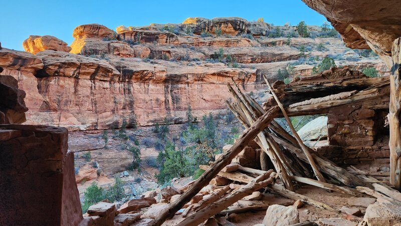 View from the trail