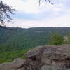 View from Millikin's Overlook.