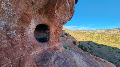 View from the trail