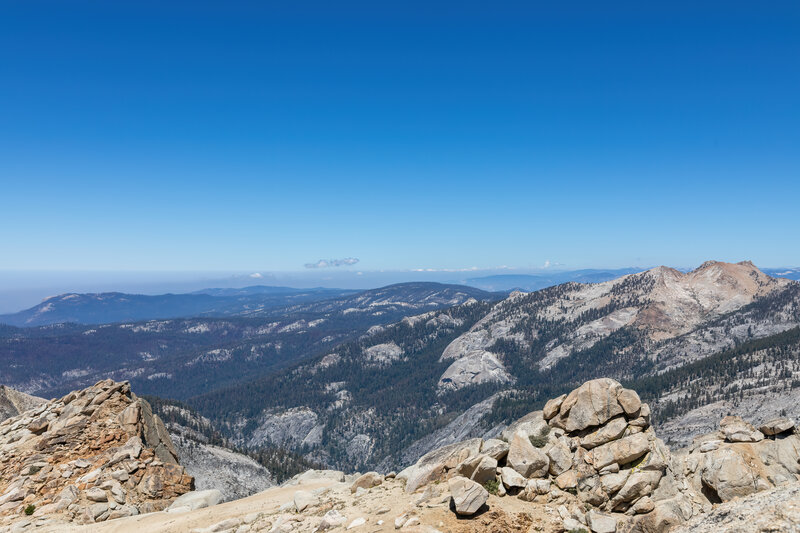 View north from Alta Peak