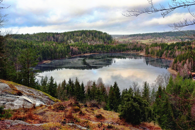 Stensjön - view from Fluxfallet