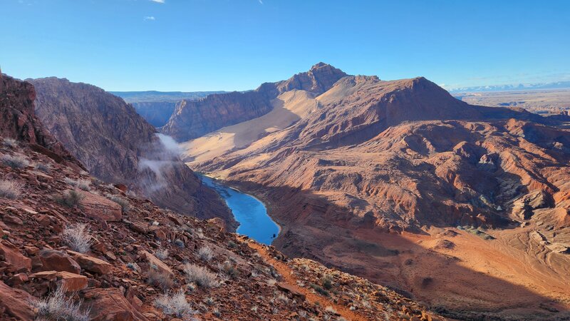 View from the trail.