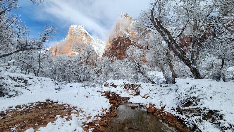 View from the trail.
