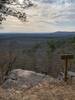 A view off Pine Mountain from Odie Overlook.