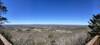 Looking north from the Sawnee Mountain Indian Seats Loop overlook.