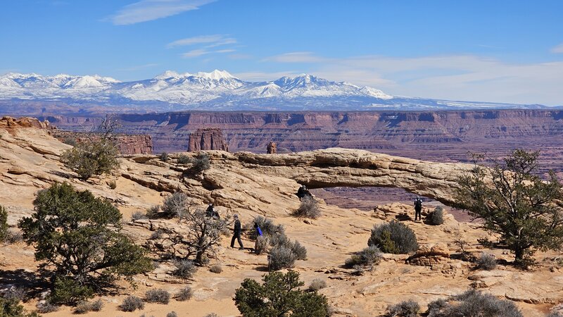 View from the trail