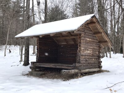 Highpoint trail shelter.