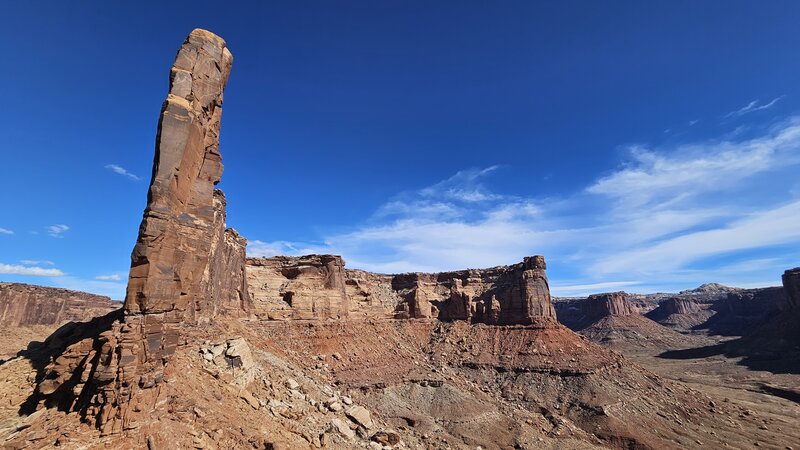 View from the trail.