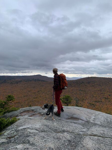 Color season Wheeler Mountain summit photo 10/9/22.