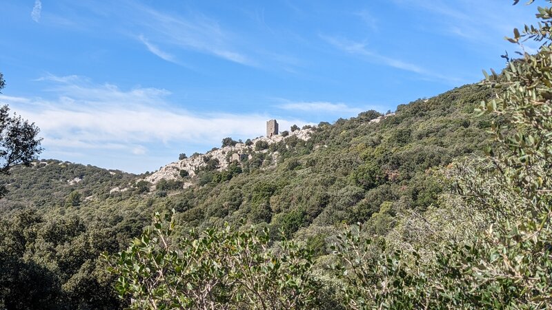 View from Pic St Loup trail (bottom).