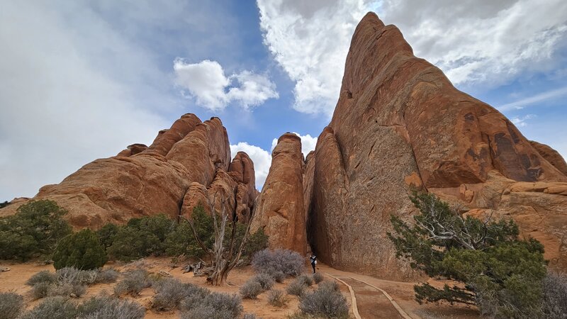 View from the trail.