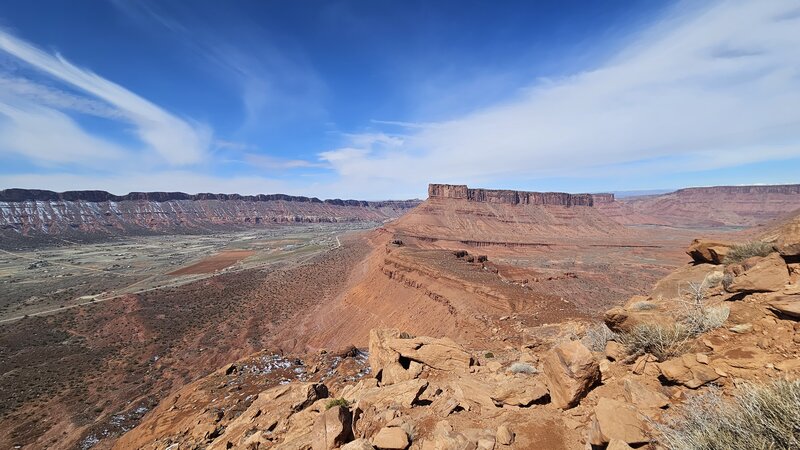 View from the trail.