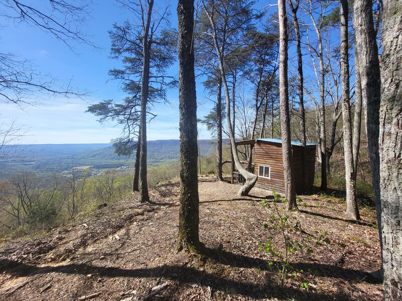 The "Hotel", Raulston Falls Trail.