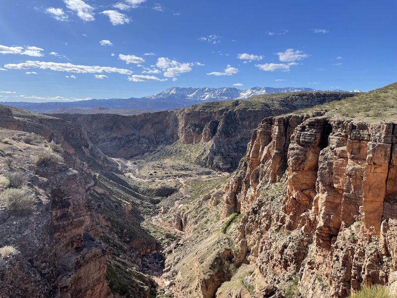 Great canyon views.