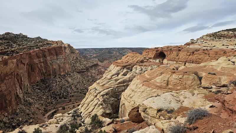 View from the trail.