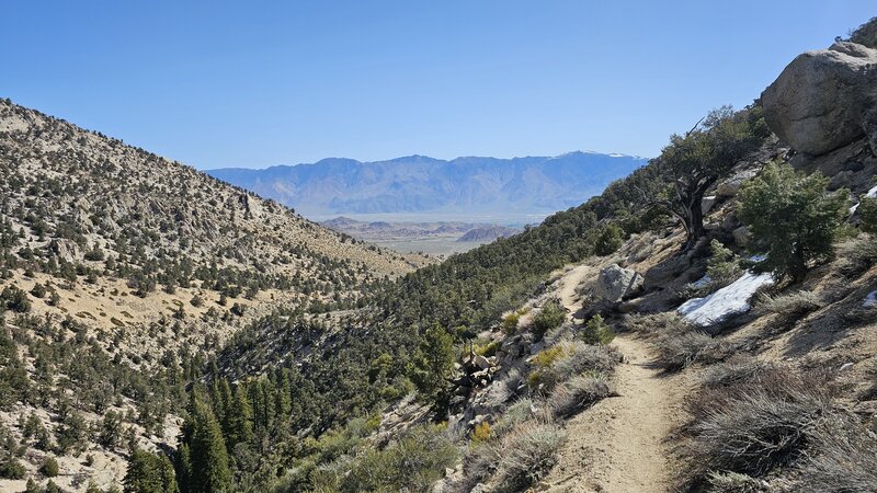 View from the trail.