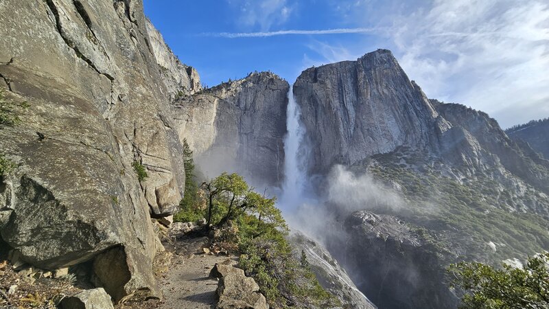 View from the trail.