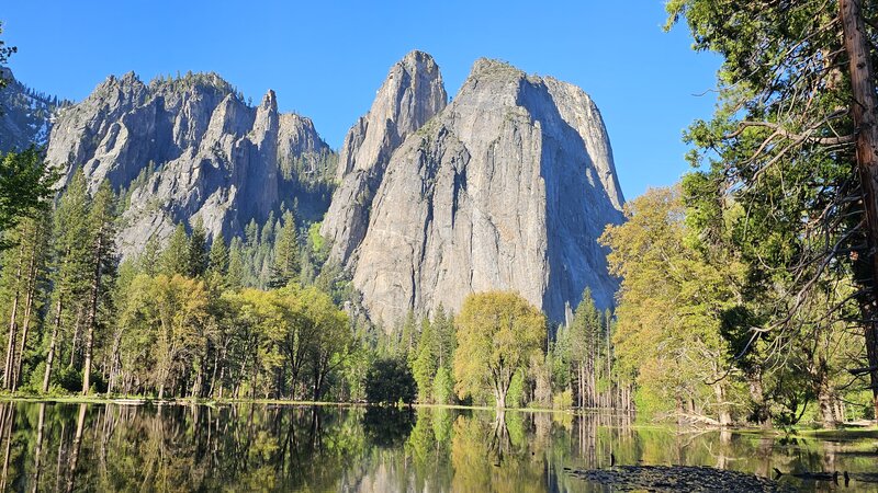 View of Cathedral Rocks.