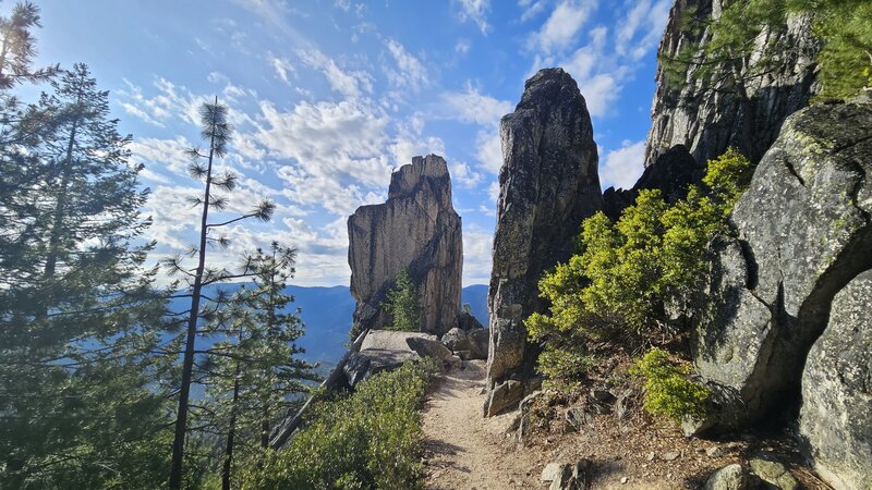 View from the trail.