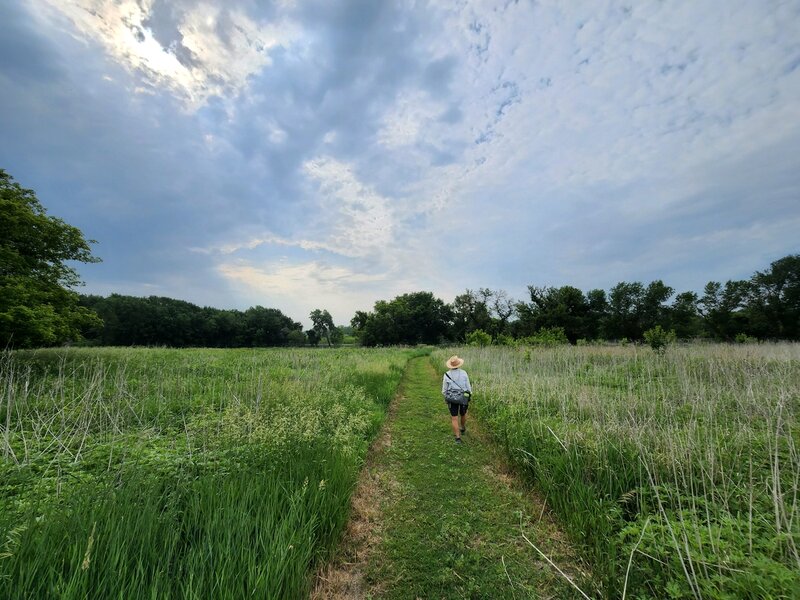 On the Flood Plain Loop Trail.