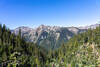 Mount Fricaba from the junction of Upper Dungeness Trail and Constance Pass Trail.