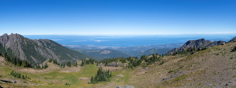 View from Klahhane Ridge.