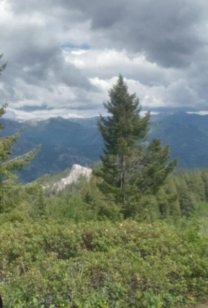 Looking east over Middle Fork Payette River.