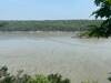 View of Longs Reach from the top of the cliff.