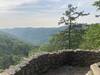 View from the top of  the falls