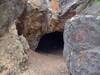 Mine tunnel entrance found at the end of a short spur trail off of Mineral Ridge National Recreation Trail.