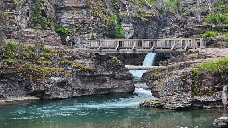 St Mary Falls.