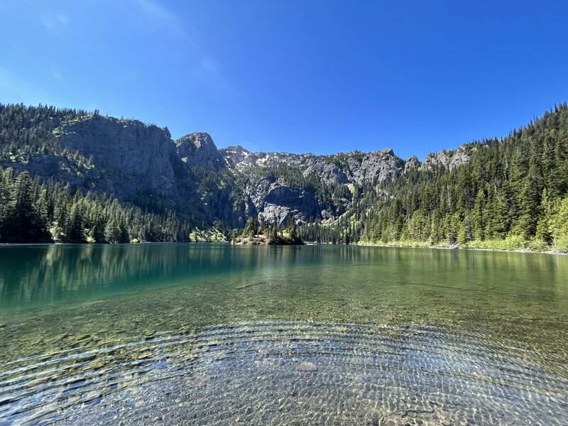 Lake Angeles in Olympic National Park.