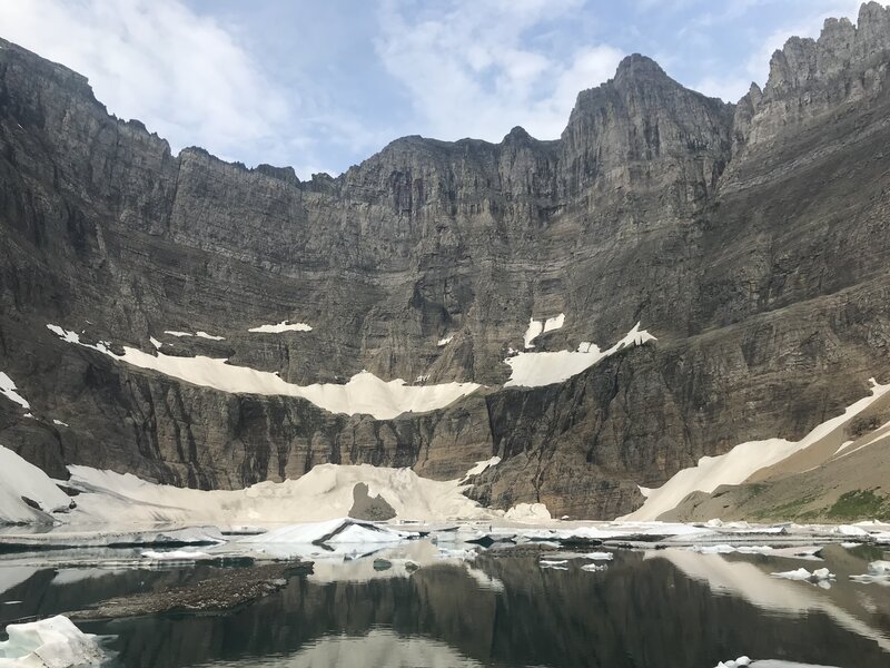 Iceberg Lake in Glacier National Park