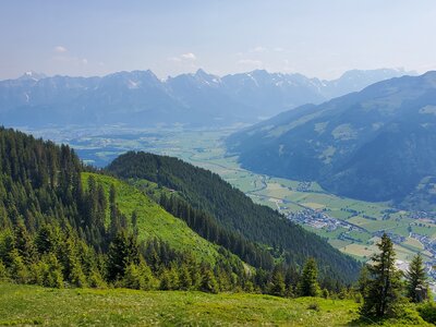 Looking back towards Zell am See.