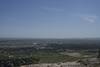 You can see Chimney Rock 20 miles in the distance from Scott's Bluff and the trails on the top of the bluff.