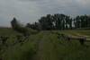 The nature trail follows the fence line through the historic site. The national park service mows the trail, so you get to walk on nice, soft grass.