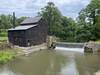 The Pine Creek Mill at the end of the trail was built around 1850.