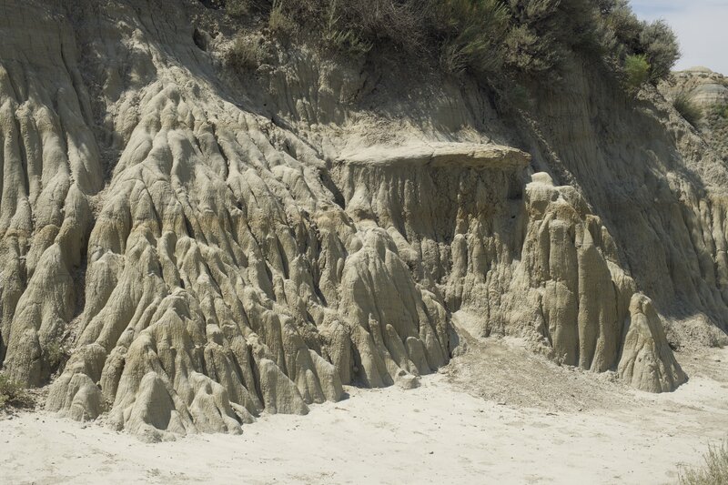 You can really see how erosion shapes the countryside.